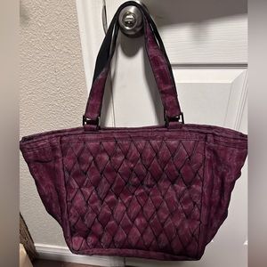 Smateria burgundy XL Tote Bag